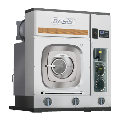 Oasis dry cleaning softmount laundry machine.